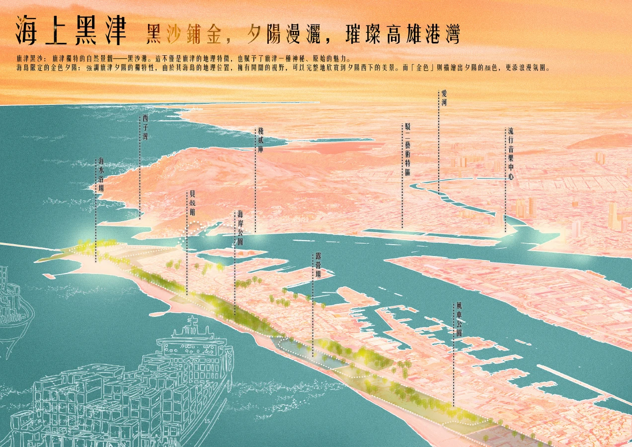 高雄灣區大港．旗津領航」旗津環境營造統包工程